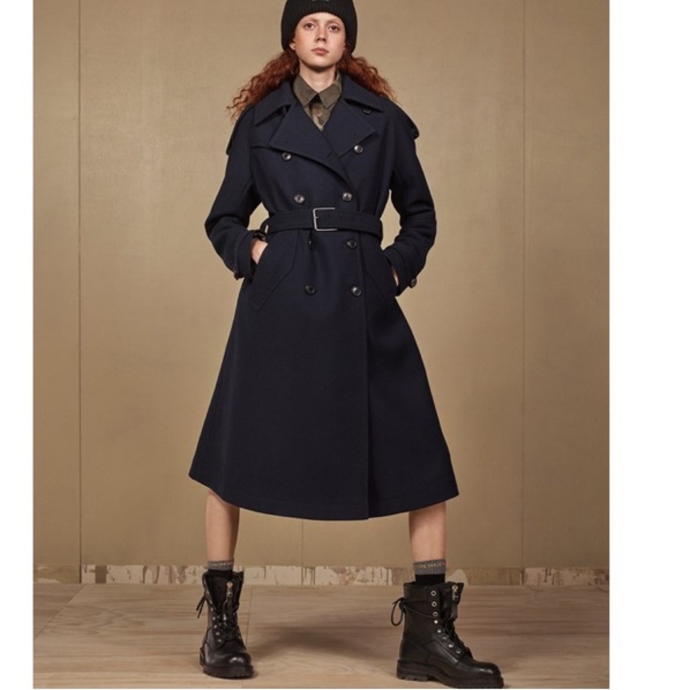 ❤️ ZARA SRPLS WOOL‎ JACKET WOMEN'S (Navy)